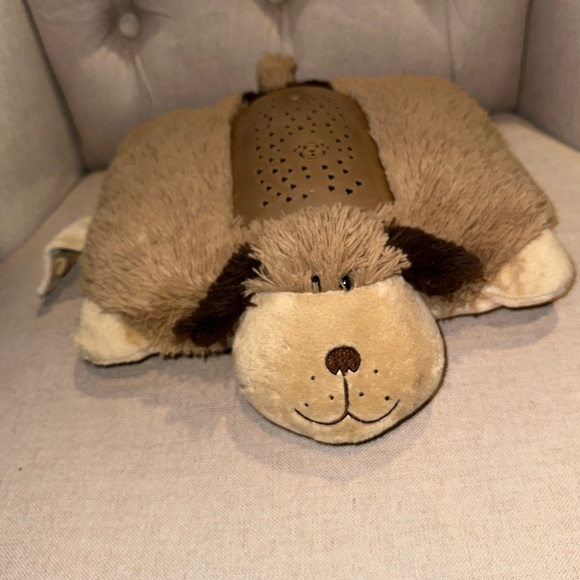 Pillow Pets Dream Lites Plush Brown Puppy Dog Light up snuggly puppy night-light - Picture 12 of 15